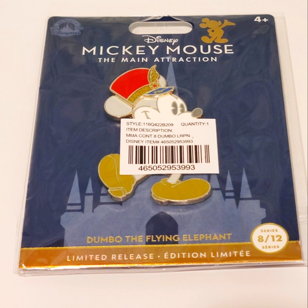 Loungefly Mickey Mouse: The Main Attraction: August - Dumbo the Flying Elephant